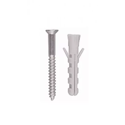 Дюбеля с шурупами, 8x40мм / 5х45мм, 10шт 3066-45-8 купить в Екатеринбурге