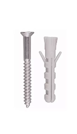 Дюбеля с шурупами, 8x40мм / 5х45мм, 10шт 3066-45-8 купить в Екатеринбурге