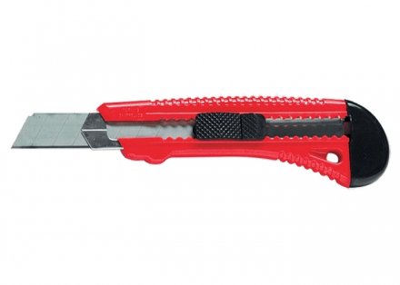 Нож 18 мм выдвижное лезвие металлическая направляющая MATRIX 78918 купить в Екатеринбурге