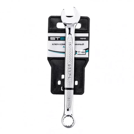 Ключ комбинированный 11 мм CrV антислип Stels 15248 купить в Екатеринбурге