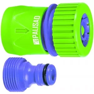 Соединитель-адаптер пластмассовый 3/4&quot; внешняя  резьба соединитель шланга 3/4&quot;  PALISAD 65755 купить в Екатеринбурге