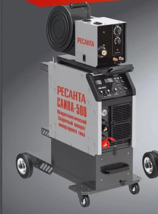 Полуавтоматический сварочный аппарат инверторный Ресанта САИПА-500 купить в Екатеринбурге