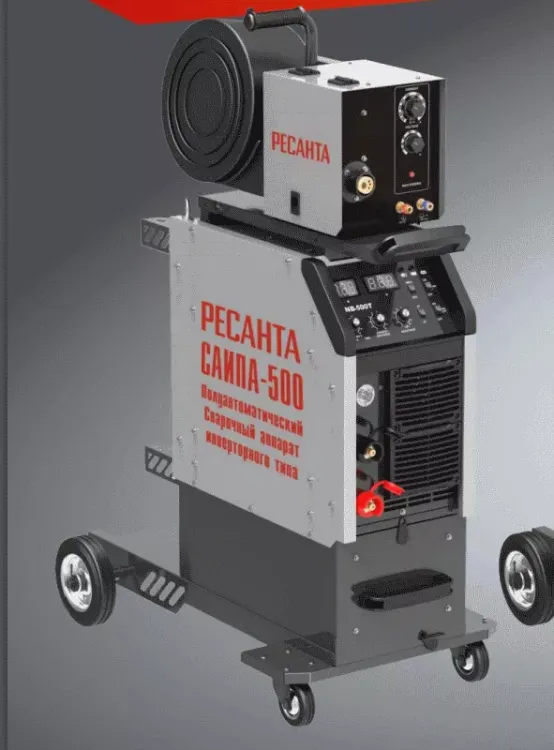 Полуавтоматический сварочный аппарат инверторный Ресанта САИПА-500 купить в Екатеринбурге