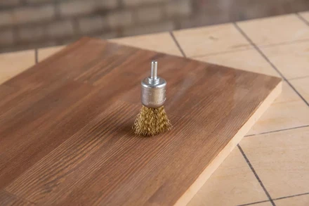 Кордщетка HAMMER кисть 25мм для дрели гофрированная латунированная сталь (207-210) купить в Екатеринбурге