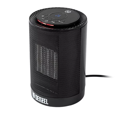 Тепловентилятор электрический керамический Denzel DTFC-1200, 3 режима, вентилятор, нагрев 600/1200 Вт 96418 купить в Екатеринбурге