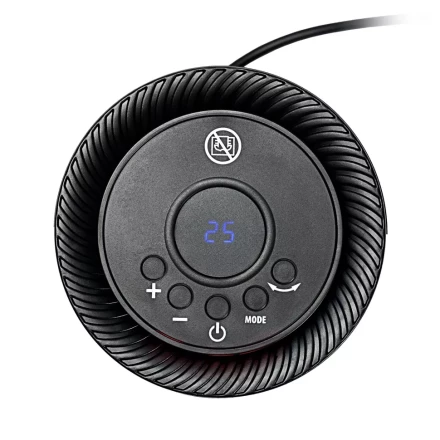 Тепловентилятор электрический керамический Denzel DTFC-1200, 3 режима, вентилятор, нагрев 600/1200 Вт 96418 купить в Екатеринбурге