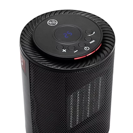 Тепловентилятор электрический керамический Denzel DTFC-1200, 3 режима, вентилятор, нагрев 600/1200 Вт 96418 купить в Екатеринбурге