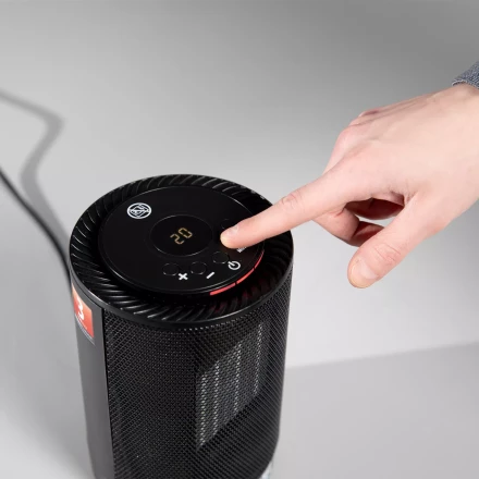 Тепловентилятор электрический керамический Denzel DTFC-1200, 3 режима, вентилятор, нагрев 600/1200 Вт 96418 купить в Екатеринбурге