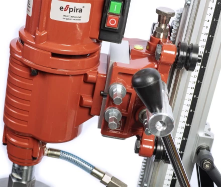 Установка алмазного бурения ESPIRA DDC-255-F4 (220В, 50/6Гц, ном.вх. мощн 4350 W, max ф250 мм, вес 44 кг), 400213 купить в Екатеринбурге