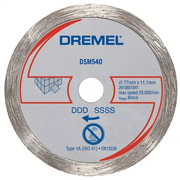 Диск алмазный для пилы DSM20 по мрамору DSM540 Dremel купить в Екатеринбурге