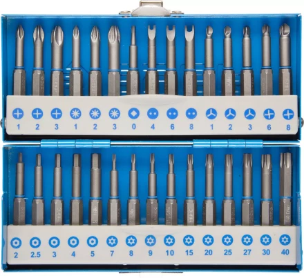 Набор ЗУБР: Биты со специальными профилями, обточенные, хромомолибденовая сталь, 50 мм, 30 предметов 26092-H30 купить в Екатеринбурге