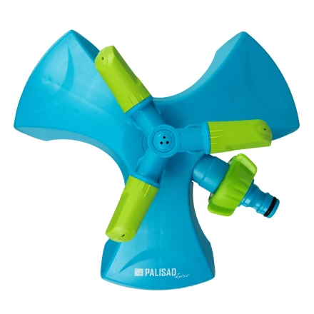 Разбрызгиватель вращающийся Palisad, 3 лопасти, утяжеленная база, Luxe 65806 купить в Екатеринбурге