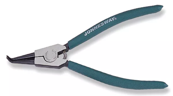 Щипцы для  стопорных колец  разжим загнутые  7"   AG010011 Jonnesway 47015 купить в Екатеринбурге