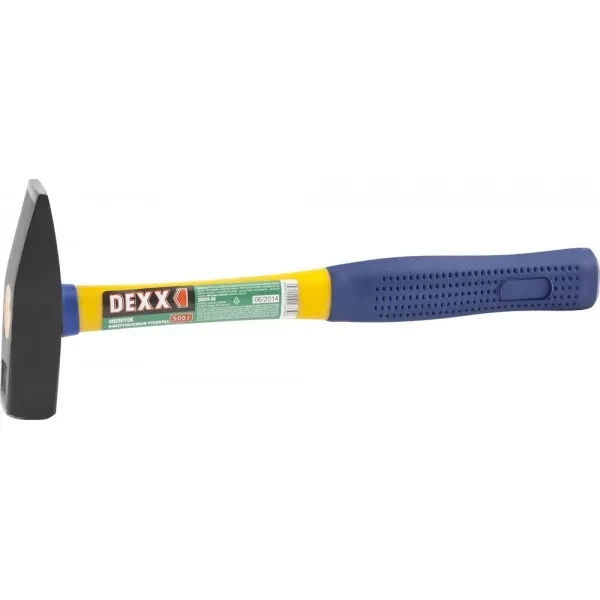 Молоток с фиберглассовой рукояткой, DEXX 20028-05, 500 г 20028-05 купить в Екатеринбурге