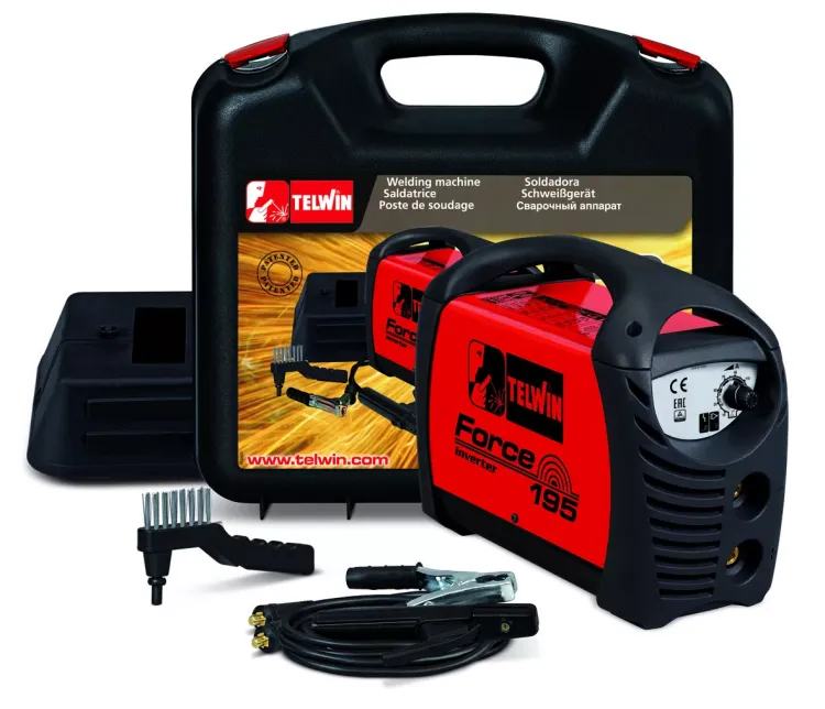 Сварочный аппарат FORCE 195 ACX PLASTIC CARRY CASE Telwin купить в Екатеринбурге