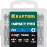 Биты для ударных шуруповертов KRAFTOOL Impact Pro PZ 26193-3-50-S10 купить в Екатеринбурге