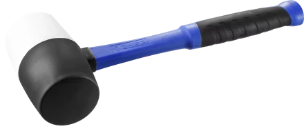 Киянка ЗУБР ЭКСПЕРТ резиновая чёрная с фиберглассовой рукояткой серия ПРОФЕССИОНАЛ купить в Екатеринбурге