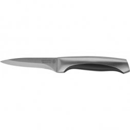 Нож LEGIONER &quot;FERRATA&quot; овощной, рукоятка с металлическими вставками, лезвие из нержавеющей стали, 90мм 47948