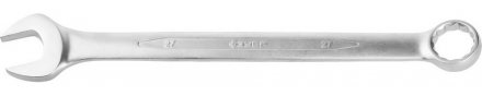 Ключ ЗУБР &quot;ПРОФИ&quot; гаечный комбинированный, Cr-V сталь, хромированный, 27мм 27022-27 купить в Екатеринбурге