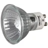 Лампа галогенная СВЕТОЗАР с защитным стеклом, алюм. отражатель, цоколь GU10, диаметр 51мм, 75Вт, 220В SV-44827 купить в Екатеринбурге