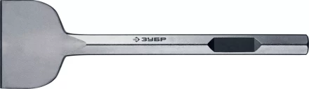 ЗУБР БУРАН, 125 х 400 мм, HEX 28, лопаточное зубило (29372-125-400) купить в Екатеринбурге