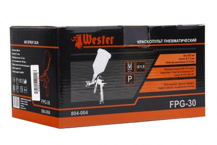 Краскопульт пневматический WESTER FPG-30  профи купить в Екатеринбурге