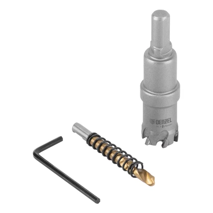 Коронка по металлу твердосплавная, 21 мм Denzel 724003 купить в Екатеринбурге