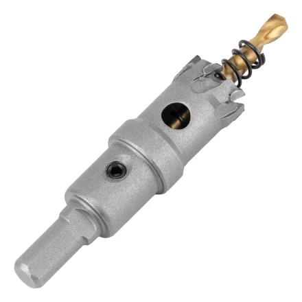 Коронка по металлу твердосплавная, 21 мм Denzel 724003 купить в Екатеринбурге