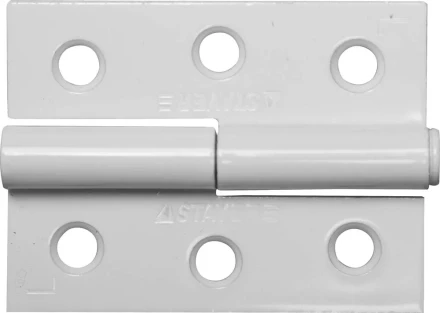 Петля дверная STAYER &quot;MASTER&quot; разъемная, цвет белый, левая, 65мм 37613-65-2L купить в Екатеринбурге
