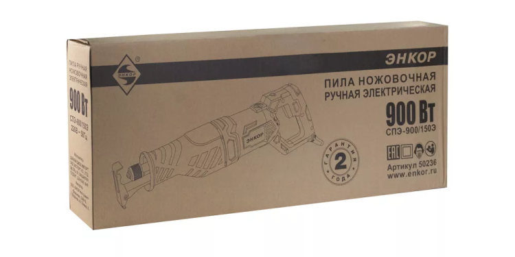 Ножовка сабельная СПЭ-900/150Э Энкор 50236 купить в Екатеринбурге