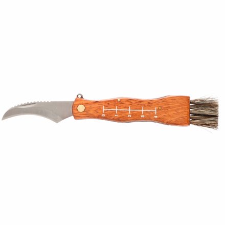 Нож грибника малый деревянная рукоятка PALISAD артикул 79004 купить в Екатеринбурге