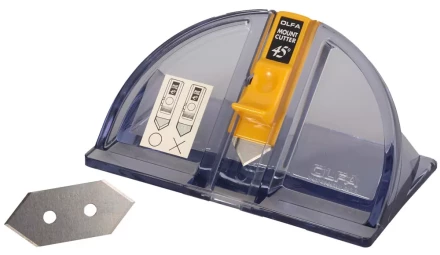 Набор OLFA Резак &quot;MOUNT CUTTER&quot; с наклоном лезвия 45 градусов с 2-мя лезвиями MCB OL-MC-45/2B купить в Екатеринбурге