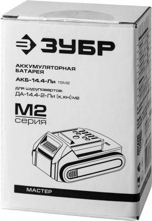 Аккумуляторная батарея Li-Ion 14.4 В M2 АКБ-14.4-Ли 15М2 серия МАСТЕР купить в Екатеринбурге