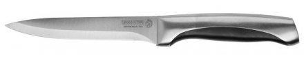 Нож LEGIONER &quot;FERRATA&quot; универсальный, рукоятка с металлическими вставками, лезвие из нержавеющей стали, 125мм 47947 купить в Екатеринбурге