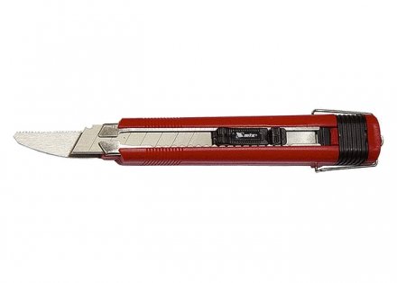 Нож 18 мм два выдвижных лезвия нож 18 мм и пилка MATRIX MASTER 78923 купить в Екатеринбурге