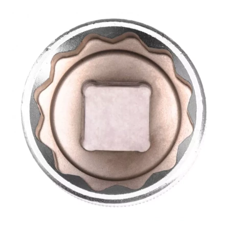 Головка торцевая 30 мм двенадцатигранная CrV под квадрат 1/2 хромированная Stels 13673 купить в Екатеринбурге