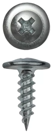 Саморезы ЗУБР с прессшайбой по листовому металлу до 0,9мм, PH2, 4,2х19мм, ТФ6, 16шт 4-300196-42-019 купить в Екатеринбурге