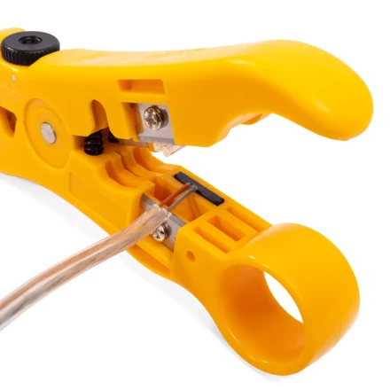 Стриппер КВТ КС-332 для снятия изоляции с коаксиального кабеля (89440) купить в Екатеринбурге