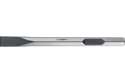 ЗУБР БУРАН, 35 х 400 мм, HEX 28, плоское зубило (29372-35-400) купить в Екатеринбурге