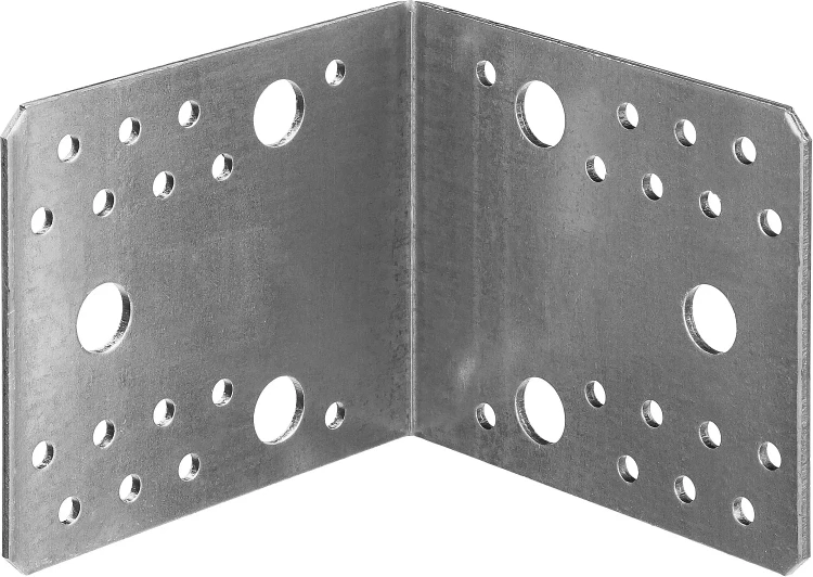 ЗУБР УК-2.5, 90 x 105 x 105 x 2.5 мм, цинк, крепежный уголок (31012-105) купить в Екатеринбурге