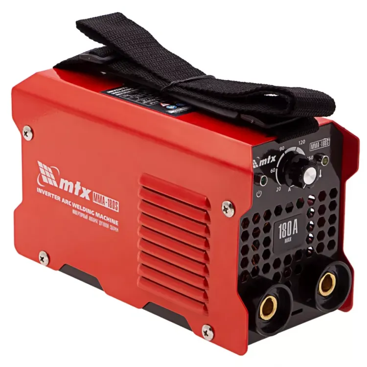 Инверторный аппарат дуговой сварки MTX 94390 MMA-180S, 180 А, ПВ60%, диаметр электрода 1,6-4 мм купить в Екатеринбурге