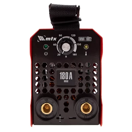 Инверторный аппарат дуговой сварки MTX 94390 MMA-180S, 180 А, ПВ60%, диаметр электрода 1,6-4 мм купить в Екатеринбурге