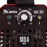 Инверторный аппарат дуговой сварки MTX 94390 MMA-180S, 180 А, ПВ60%, диаметр электрода 1,6-4 мм купить в Екатеринбурге