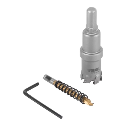 Коронка по металлу твердосплавная, 22 мм Denzel 724004 купить в Екатеринбурге