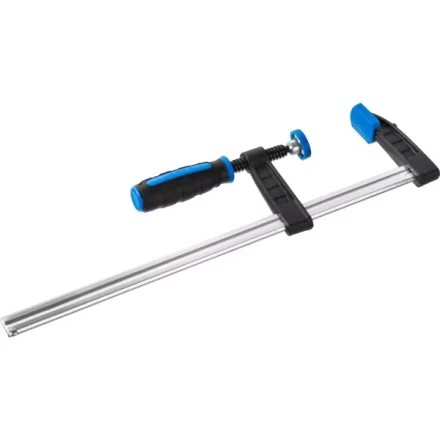 Струбцина ЗУБР &quot;ПРОФЕССИОНАЛ&quot;, тип &quot;F&quot;, двухкомпонентная ручка, стальная закаленная рейка, 50х250мм 32155-050-250 купить в Екатеринбурге