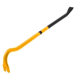 Лом-гвоздодер Denzel, 600 мм, шестигранный 16 мм, окрашенный, сталь 65, 25203