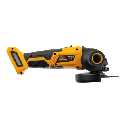 Машина углошлифовальная аккумуляторная бесщет. Denzel BLG-IB-18-125-0, Li-ion, 18 В 27004 купить в Екатеринбурге