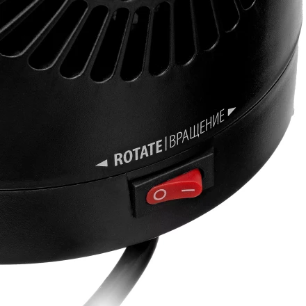 Тепловентилятор керамический Denzel DTFC-1200S, вращение, 3 реж., вент., нагрев 600/1200 Вт 96411 купить в Екатеринбурге