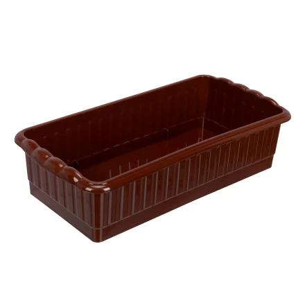 Поддон для рассады Palisad 322х166х82 мм, пластиковый, 3 шт, под 8 горшочков 250 мл., 643442 купить в Екатеринбурге