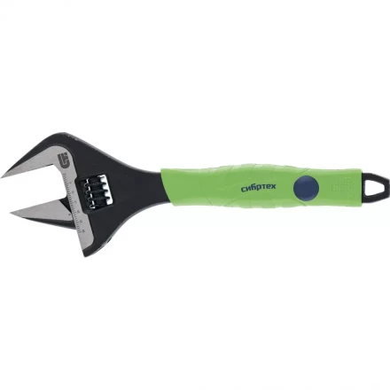 Ключ разводной тонкие губки фосфатированый 300 мм Сибртех артикул 15537 купить в Екатеринбурге